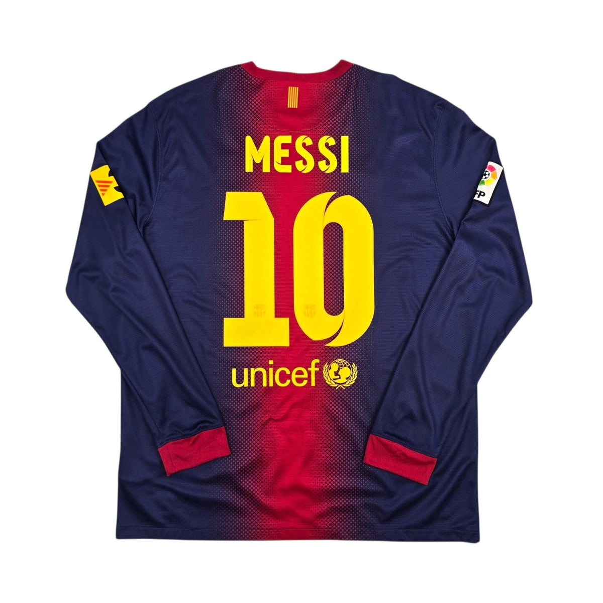 2012/13 Barcelona Home Football Shirt (L) Nike 10 Messi - Football Finery - FF305720