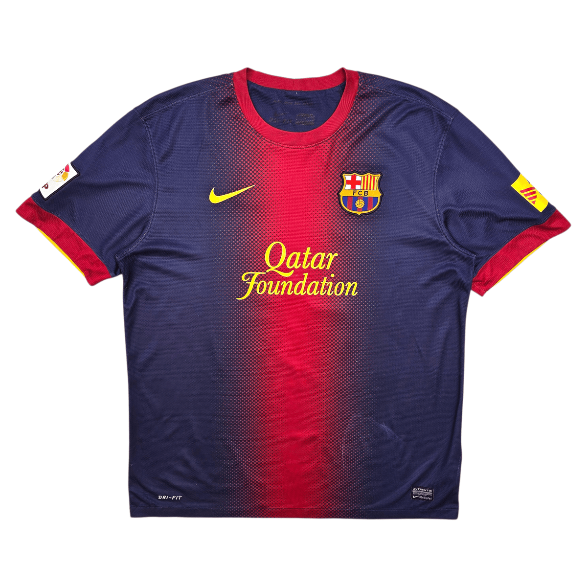 2012/13 Barcelona Home Football Shirt (L) Nike 11 Neymar Jr - Football Finery - FF303323