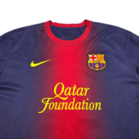 2012/13 Barcelona Home Football Shirt (L) Nike 11 Neymar Jr - Football Finery - FF303323