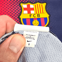 2012/13 Barcelona Home Football Shirt (M) Nike 10 Messi - Football Finery - FF302352