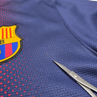 2012/13 Barcelona Home Football Shirt (M) Nike 16 Sergio - Football Finery - FF303486