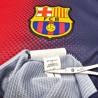 2012/13 Barcelona Home Football Shirt (S) Nike 10 Messi - Football Finery - FF301913