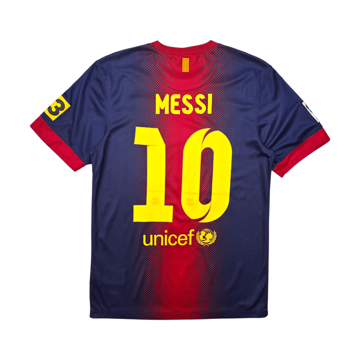 2012/13 Barcelona Home Football Shirt (S) Nike 10 Messi - Football Finery - FF301913