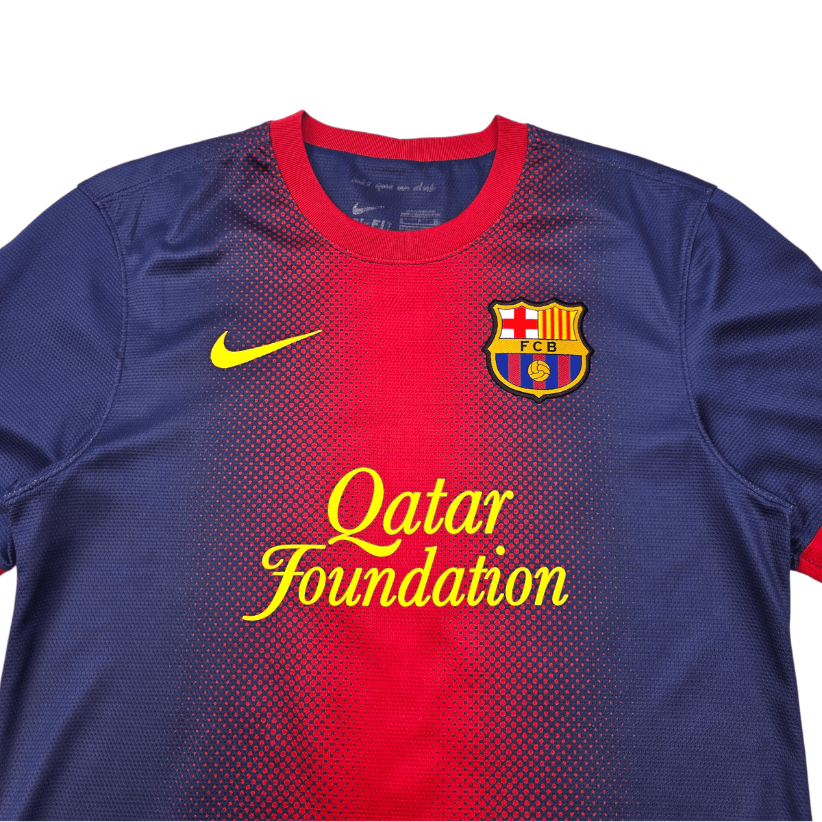 2012/13 Barcelona Home Football Shirt (S) Nike 10 Messi - Football Finery - FF301913