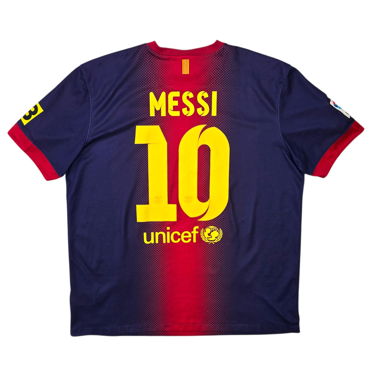 2012/13 Barcelona Home Football Shirt (XL) Nike 10 Messi - Football Finery - FF306112