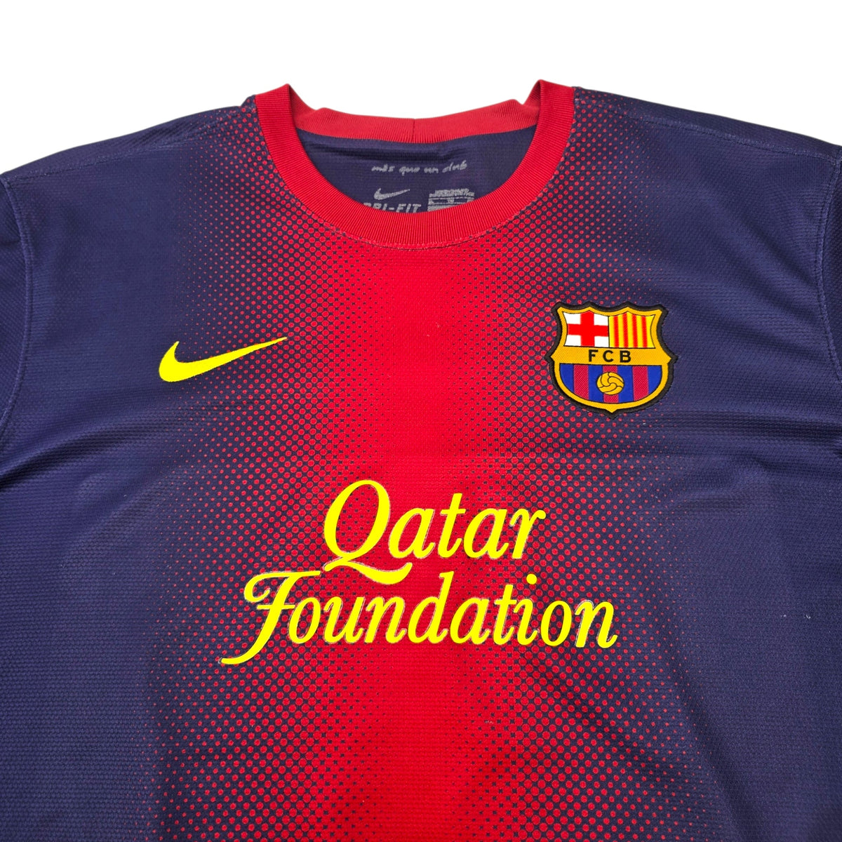 2012/13 Barcelona Home Football Shirt (XL) Nike 10 Messi - Football Finery - FF306112