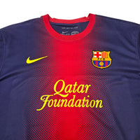 2012/13 Barcelona Home Football Shirt (XL) Nike 10 Messi - Football Finery - FF306112