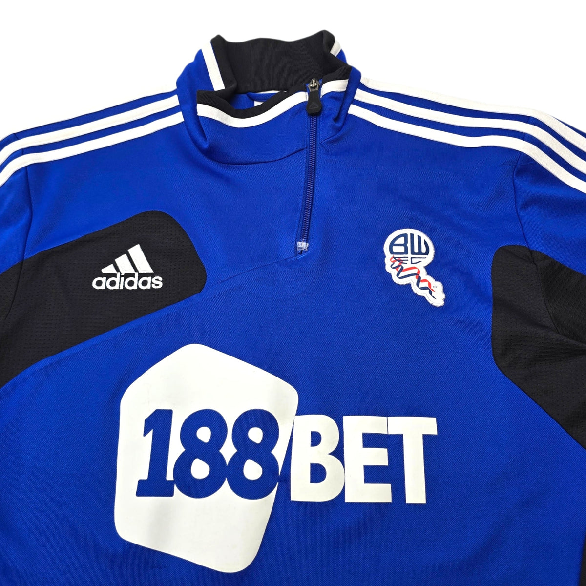 2012/13 Bolton Wanderers Training Top (L) Adidas - Football Finery - FF306573