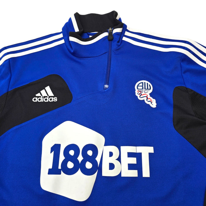 2012/13 Bolton Wanderers Training Top (L) Adidas - Football Finery - FF306573