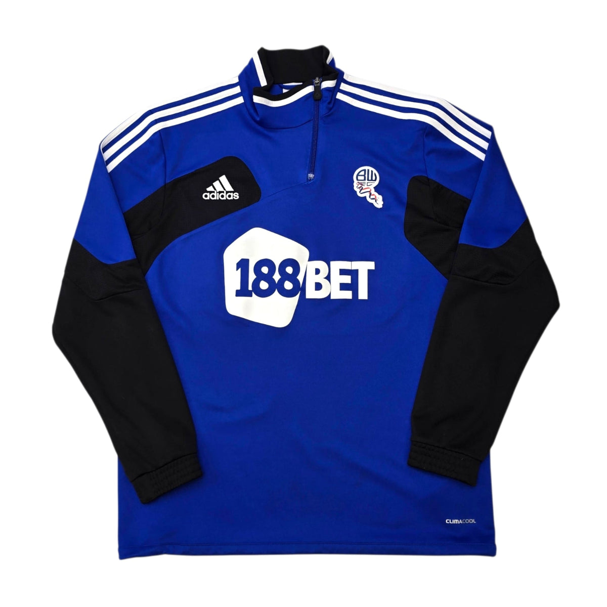 2012/13 Bolton Wanderers Training Top (L) Adidas - Football Finery - FF306573