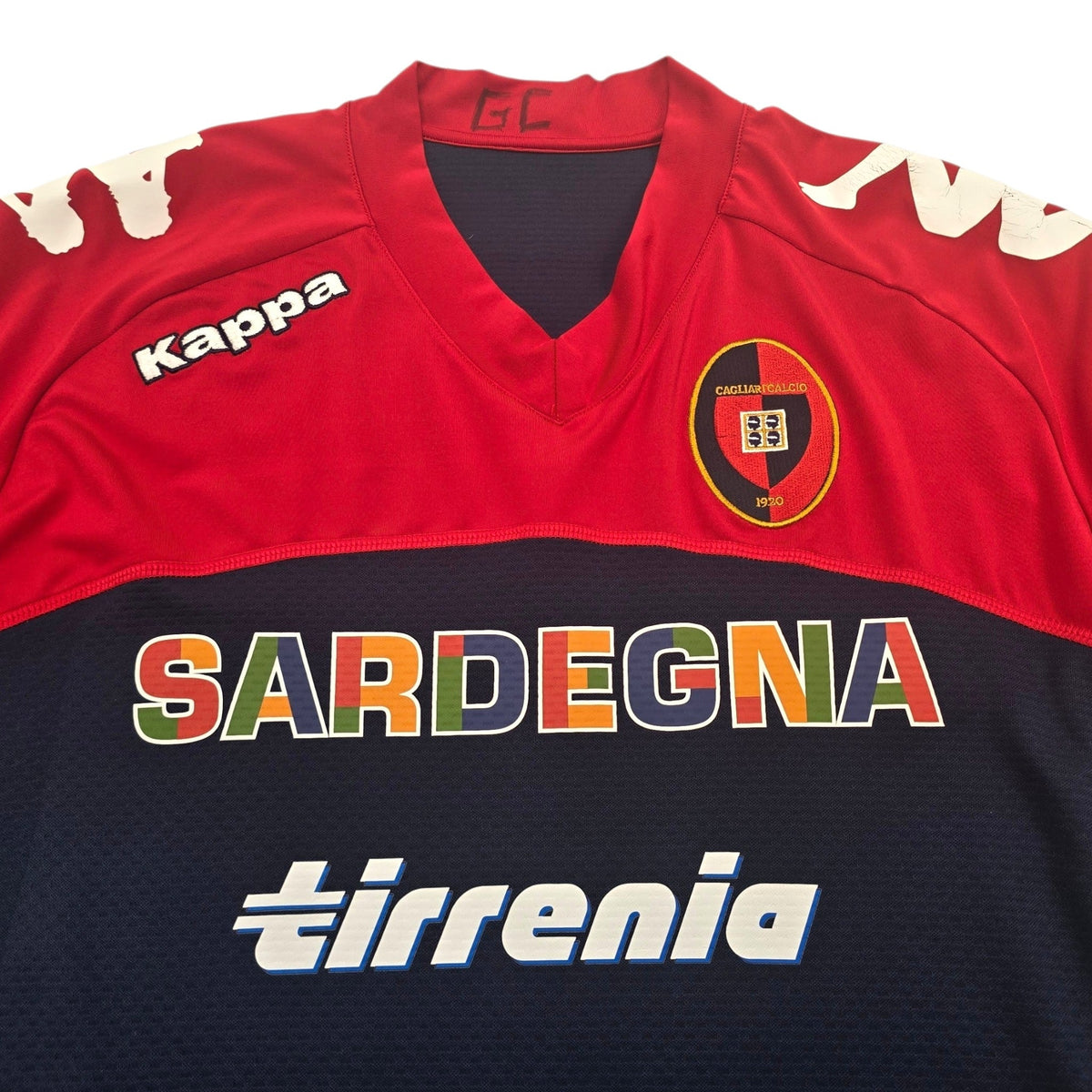 2012/13 Cagliari Training Shirt (XL) Kappa - Football Finery - FF305634