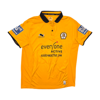 2012/13 Cambridge United Home Football Shirt (L) Burrda 16 Jarvis (Matchworn/Signed) - Football Finery - FF303474