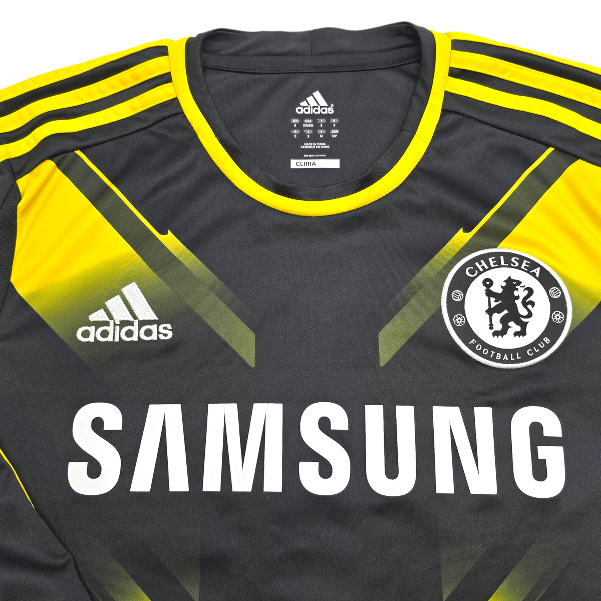 2012/13 Chelsea Third Football Shirt (S) Adidas 8 Lampard - Football Finery - FF302104