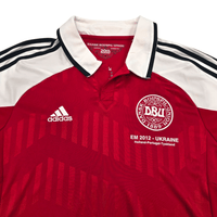 2012/13 Denmark Home Football Shirt (L) Adidas (Euro 2012) - Football Finery - FF304377