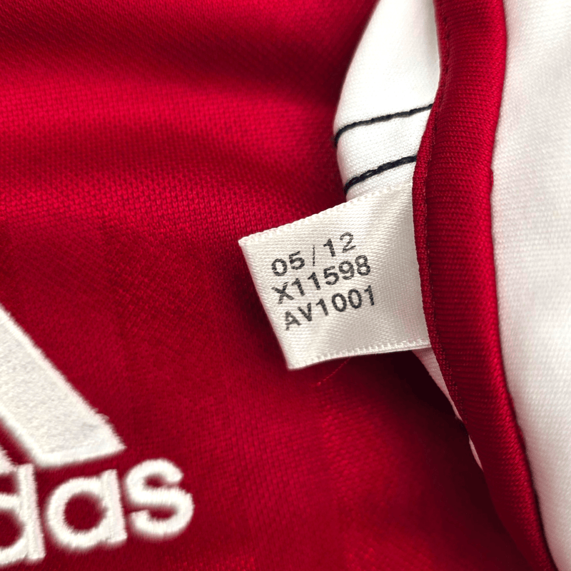 2012/13 Denmark Home Football Shirt (XL) Adidas 8 Eriksen - Football Finery - FF301405
