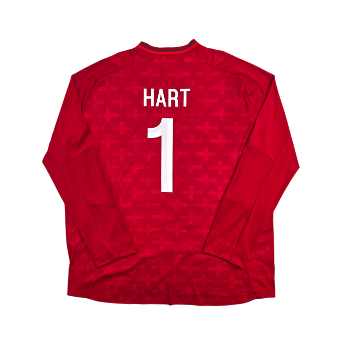 2012/13 England Goal Keeper Football Shirt (3XL) Umbro 1 Hart - Football Finery - FF302495