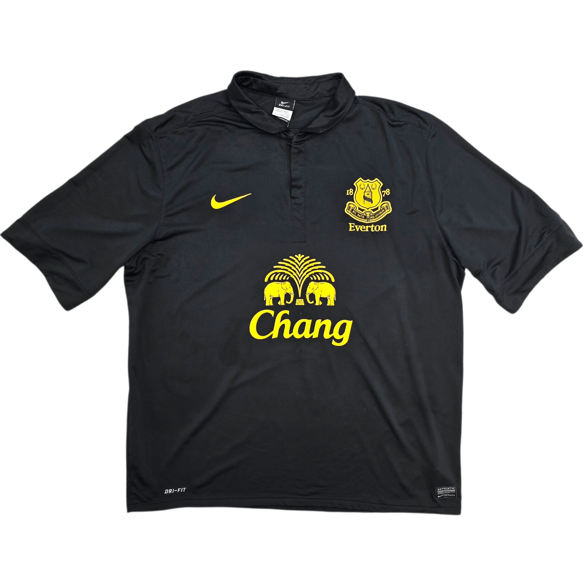 2012/13 Everton Away Football Shirt (2XL) Nike 3 Baines - Football Finery - FF303041