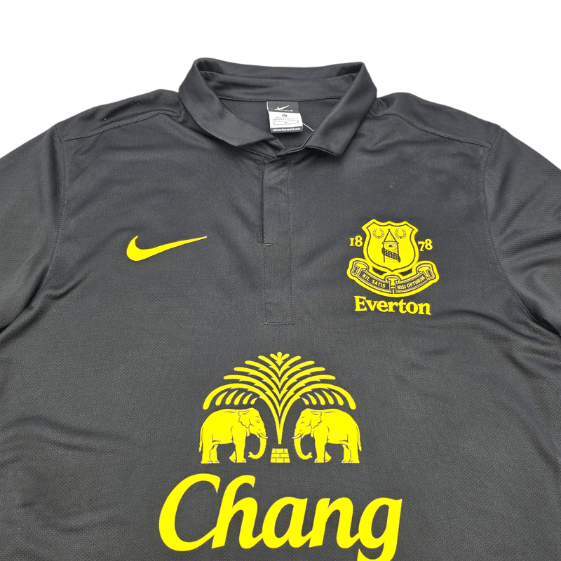 2012/13 Everton Away Football Shirt (M) Nike 3 Baines - Football Finery - FF302127