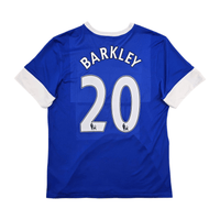 2012/13 Everton Home Football Shirt (XL) Nike 20 Barkley - Football Finery - FF303504