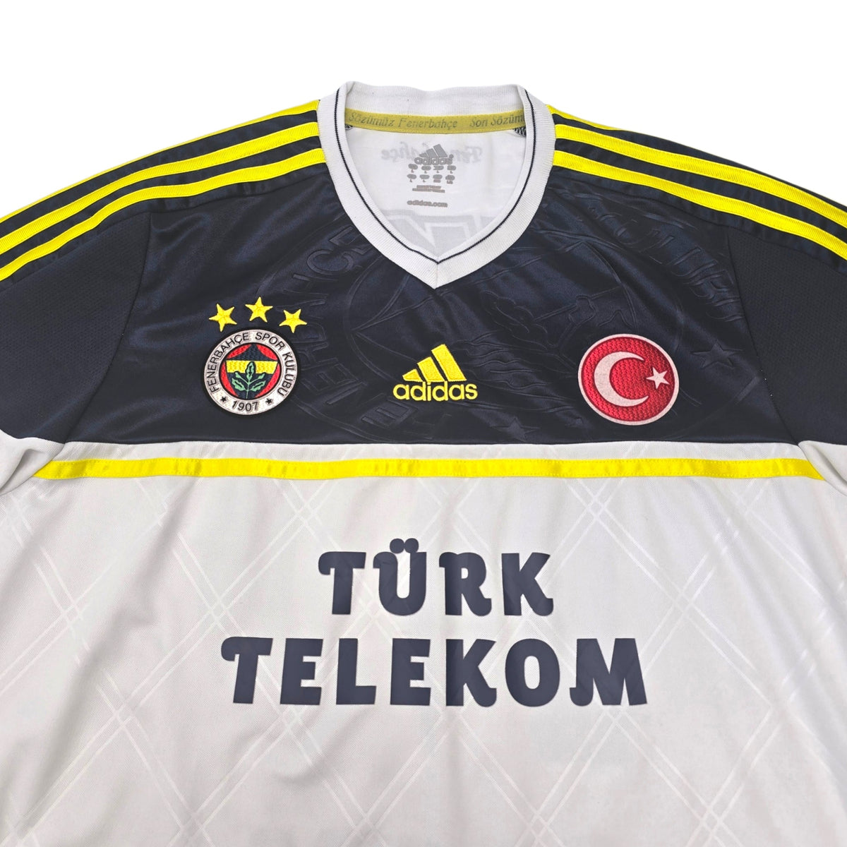 2012/13 Fenerbahce Away Football Shirt (L) Adidas 10 Alex - Football Finery - FF306454