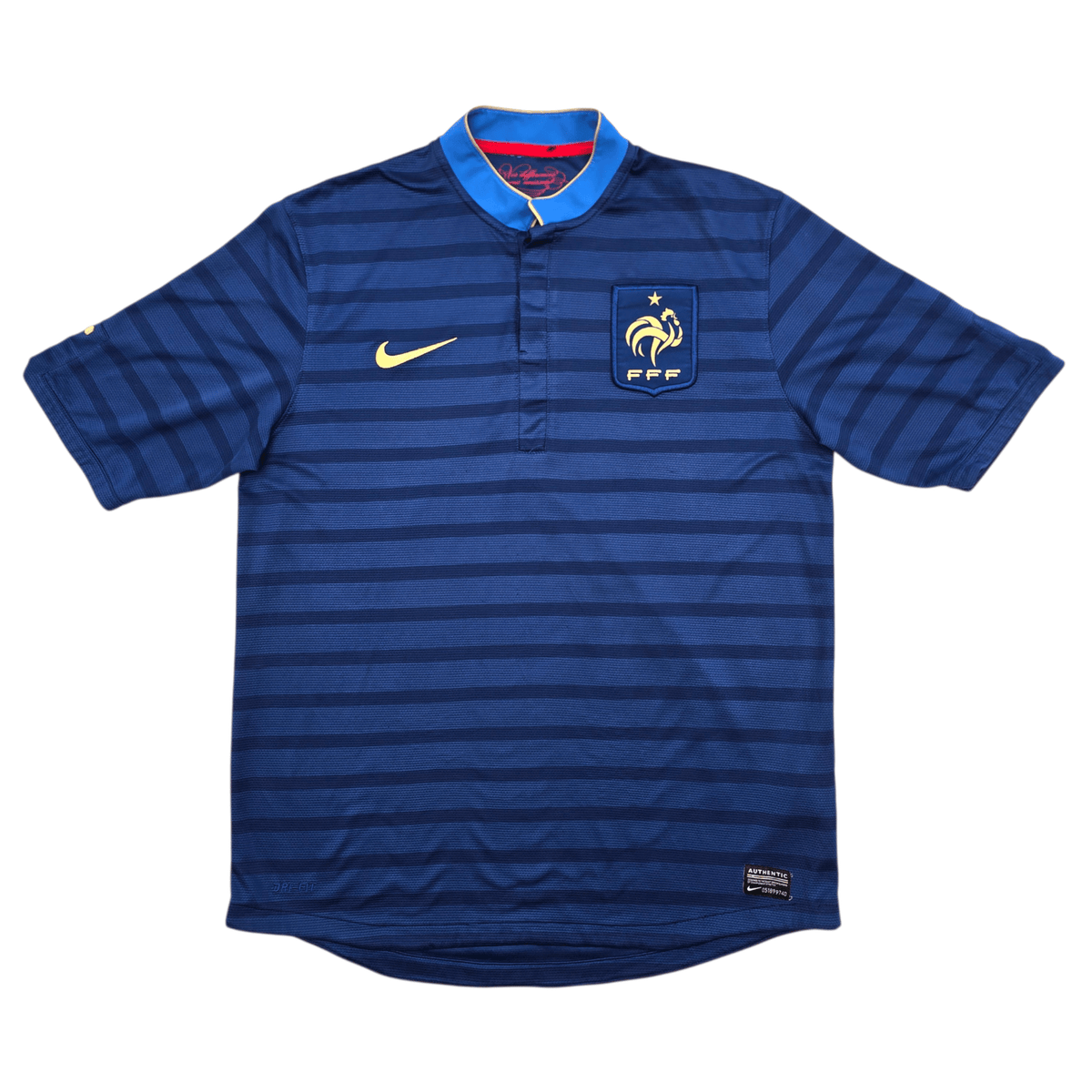 2012/13 France Home Football Shirt (M) Nike - Football Finery - FF304381