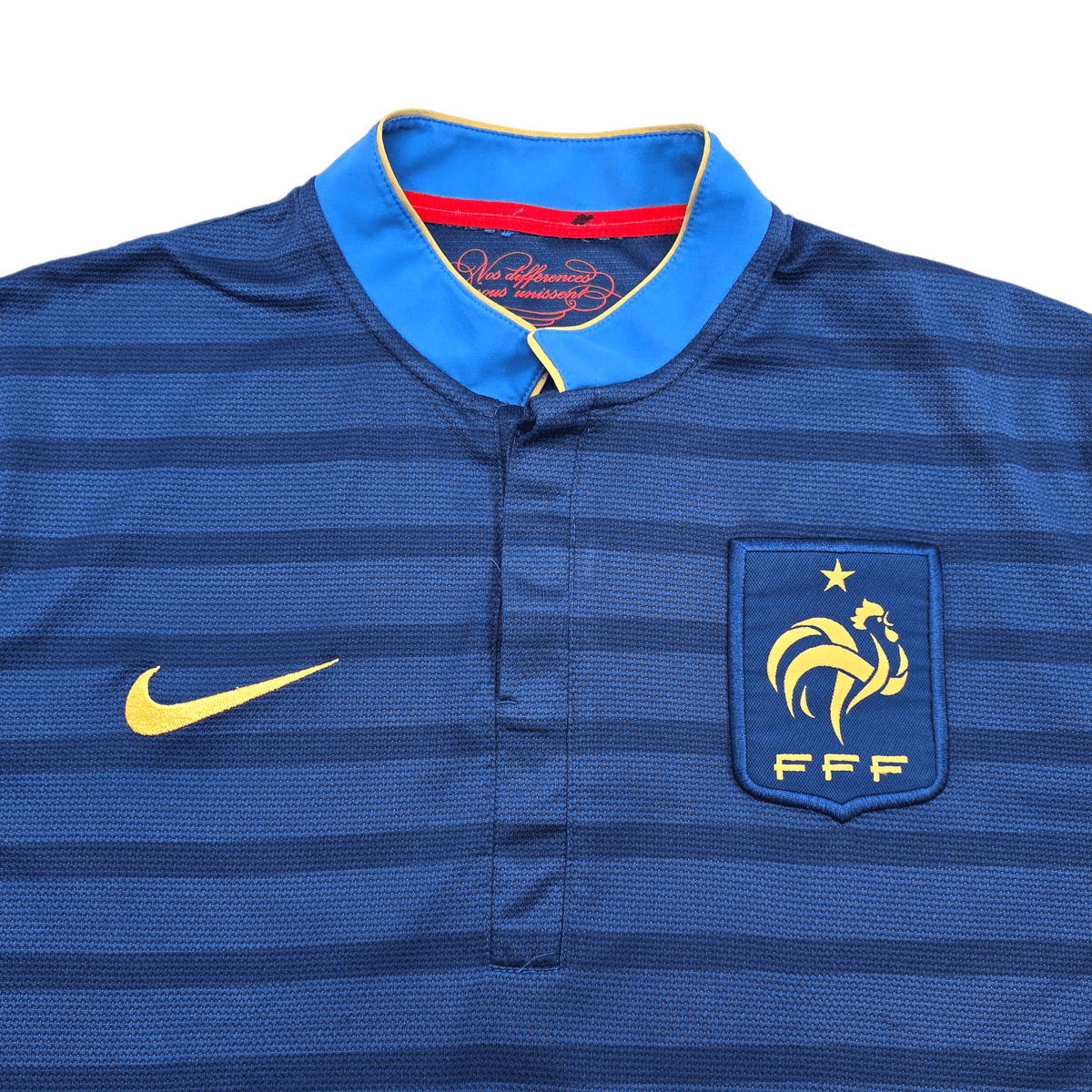 2012/13 France Home Football Shirt (M) Nike - Football Finery - FF304381