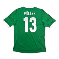 2012/13 Germany Away Football Shirt (M) Adidas 13 Muller - Football Finery - FF304450