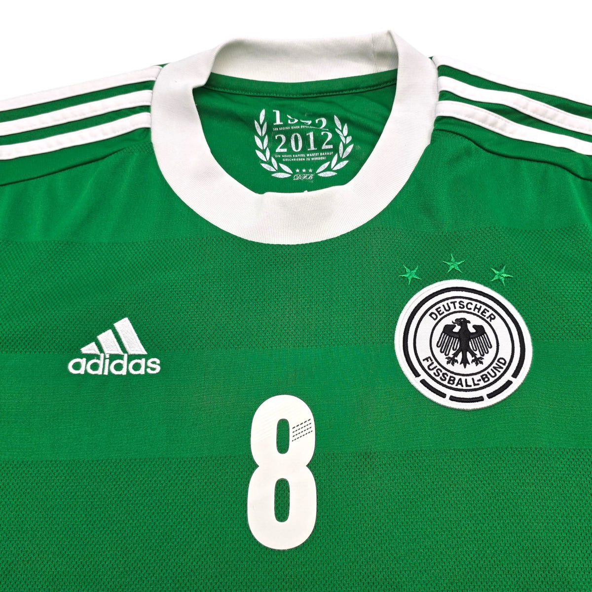 2012/13 Germany Away Football Shirt (M) Adidas 8 Ozil - Football Finery - FF306809
