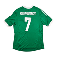 2012/13 Germany Away Football Shirt (XL) Adidas 7 Schweinsteiger - Football Finery - FF303641