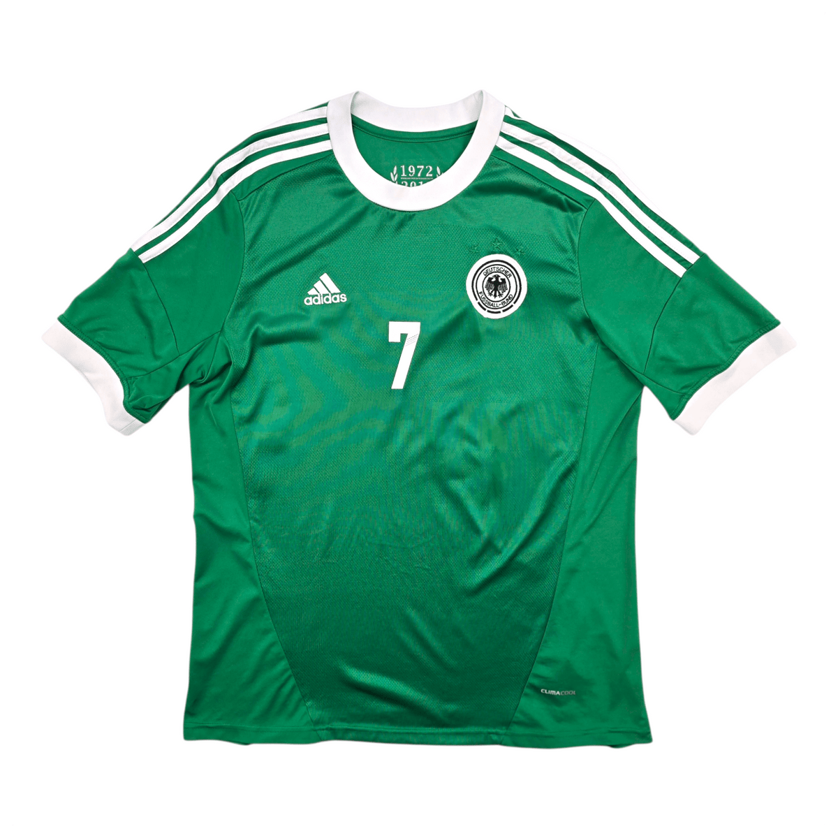 2012/13 Germany Away Football Shirt (XL) Adidas 7 Schweinsteiger - Football Finery - FF303641