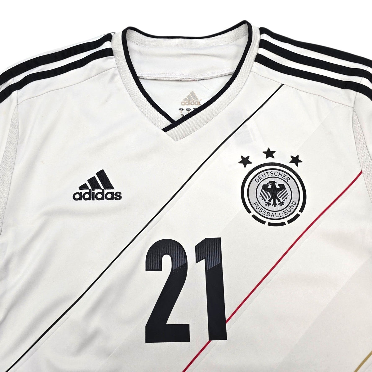 2012/13 Germany Home Football Shirt (M) Adidas 21 Reus - Football Finery - FF306702
