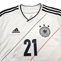 2012/13 Germany Home Football Shirt (M) Adidas 21 Reus - Football Finery - FF306702