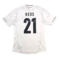 2012/13 Germany Home Football Shirt (M) Adidas 21 Reus - Football Finery - FF306702