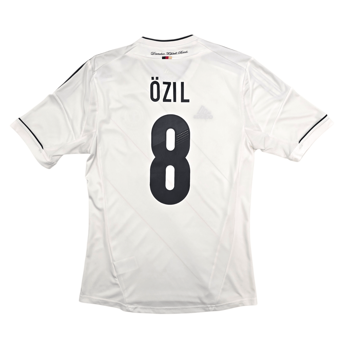 2012/13 Germany Home Football Shirt (S) Adidas 8 Ozil - Football Finery - FF303931