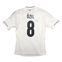 2012/13 Germany Home Football Shirt (S) Adidas 8 Ozil - Football Finery - FF303931