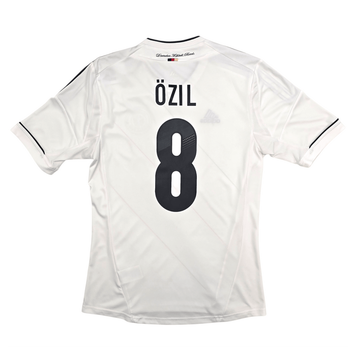 2012/13 Germany Home Football Shirt (S) Adidas 8 Ozil - Football Finery - FF303931