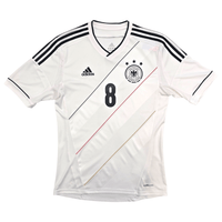 2012/13 Germany Home Football Shirt (S) Adidas 8 Ozil - Football Finery - FF303931