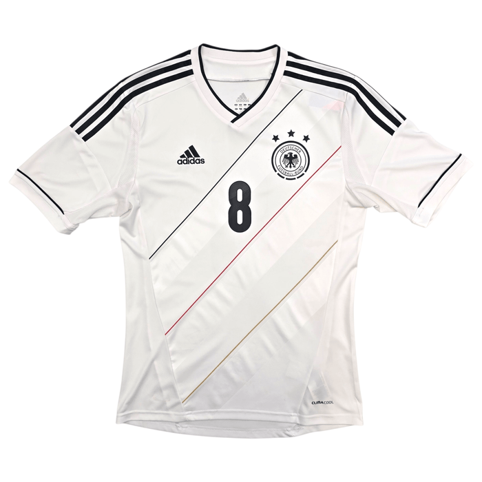 2012/13 Germany Home Football Shirt (S) Adidas 8 Ozil - Football Finery - FF303931