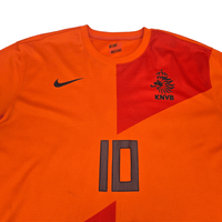 2012/13 Holland Home Football Shirt (XL) Nike 10 Sneijder - Football Finery - FF301272