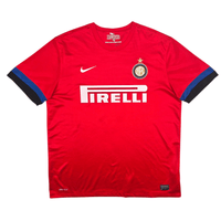 2012/13 Inter Milan Away Football Shirt (XL) Nike 4 J.Zanetti - Football Finery - FF302756