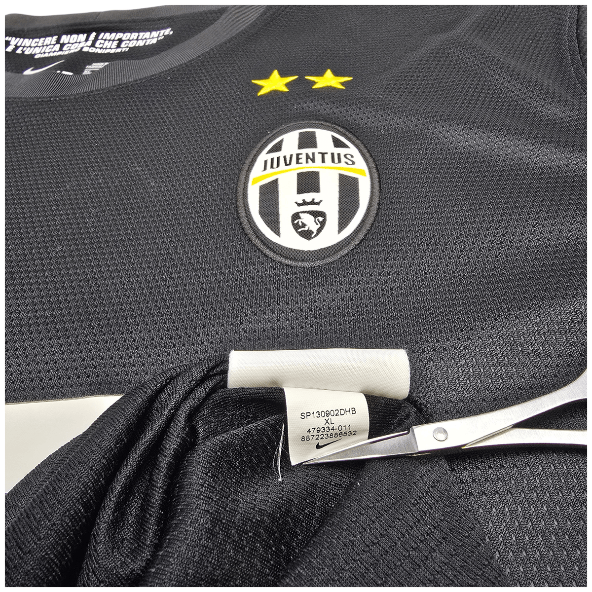2012/13 Juventus Away Football Shirt (XL) Nike 6 Pogba - Football Finery - FF302750