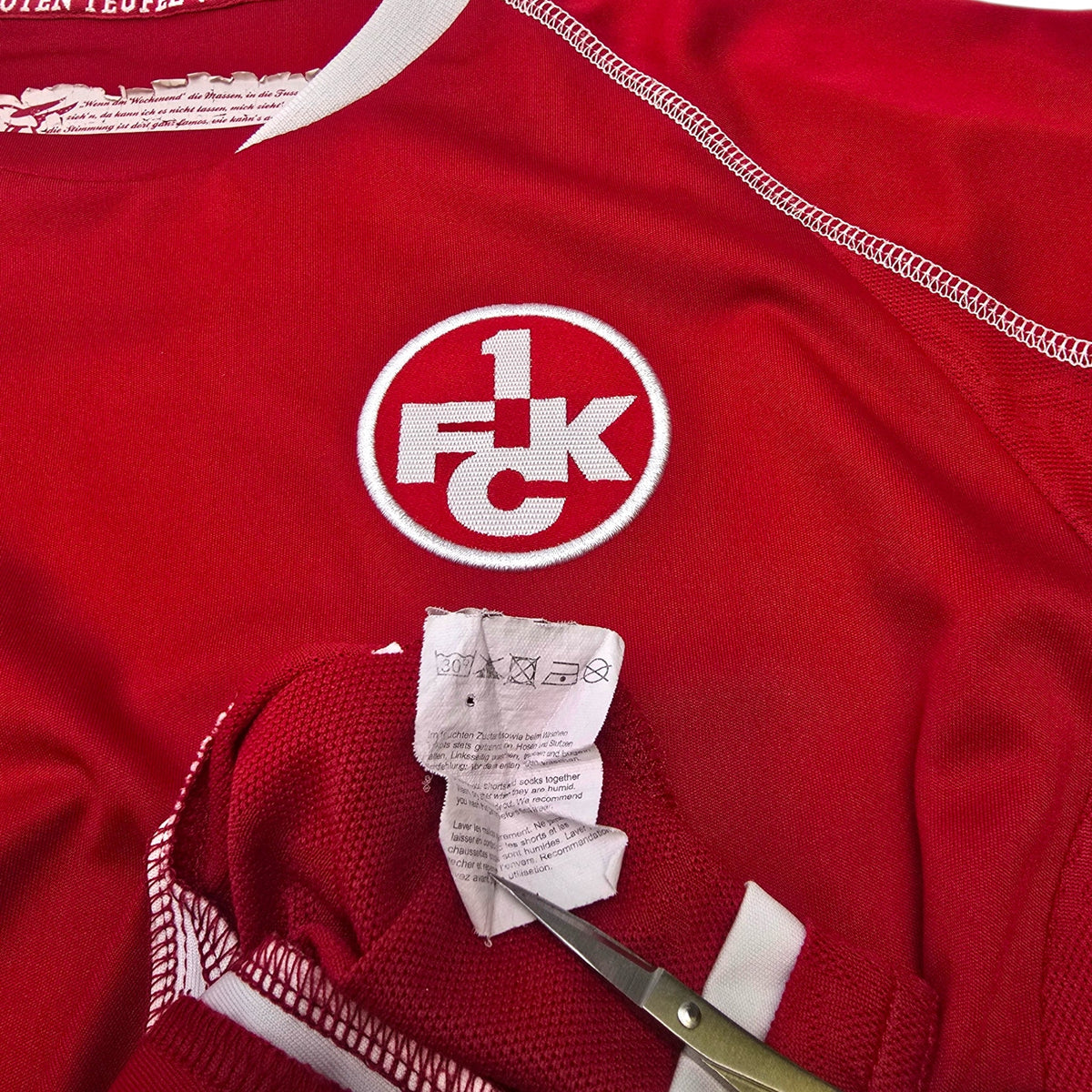2012/13 Kaiserslautern Home Football Shirt (M) Uhlsport - Football Finery - FF304750