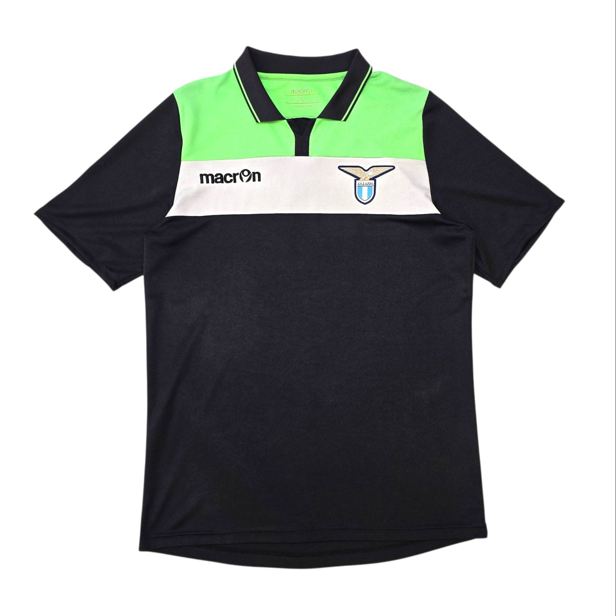 2012/13 Lazio Training Shirt (L) Macron 1 - Football Finery - FF305691