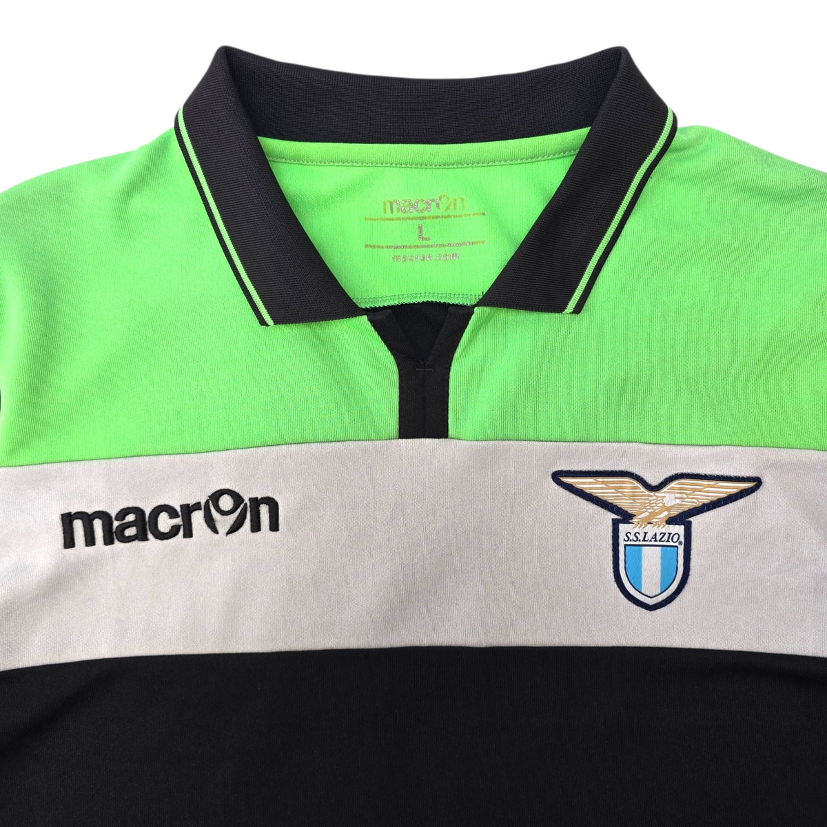 2012/13 Lazio Training Shirt (L) Macron 1 - Football Finery - FF305691
