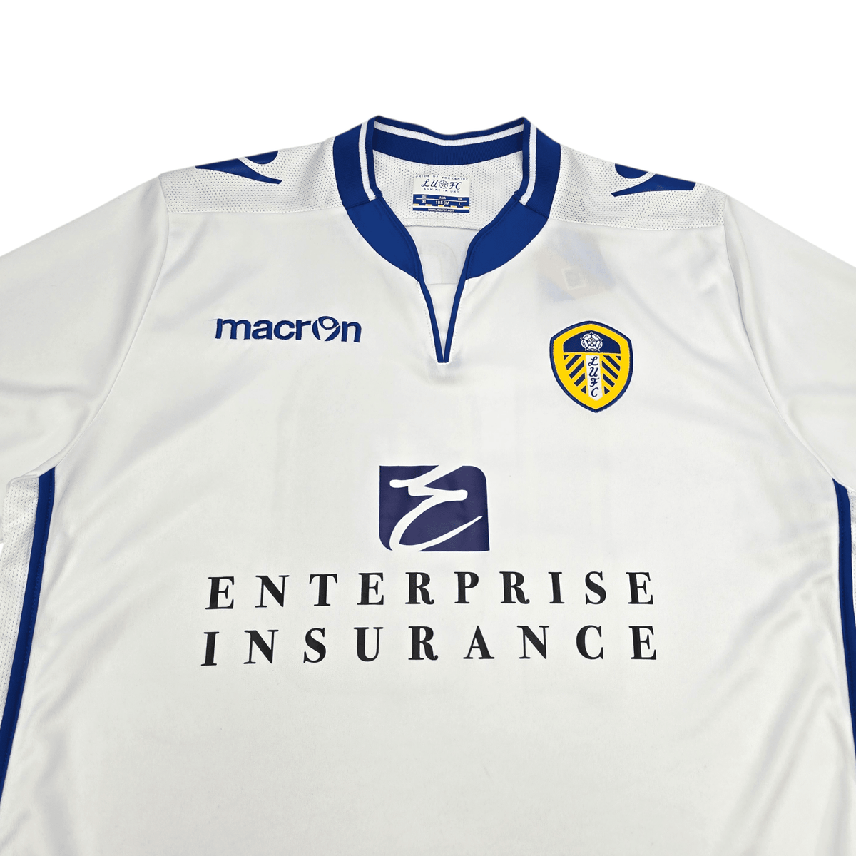 2012/13 Leeds United Home Football Shirt (XL) Macron 10 Becchio - Football Finery - FF303195