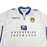 2012/13 Leeds United Home Football Shirt (XL) Macron 10 Becchio - Football Finery - FF303195