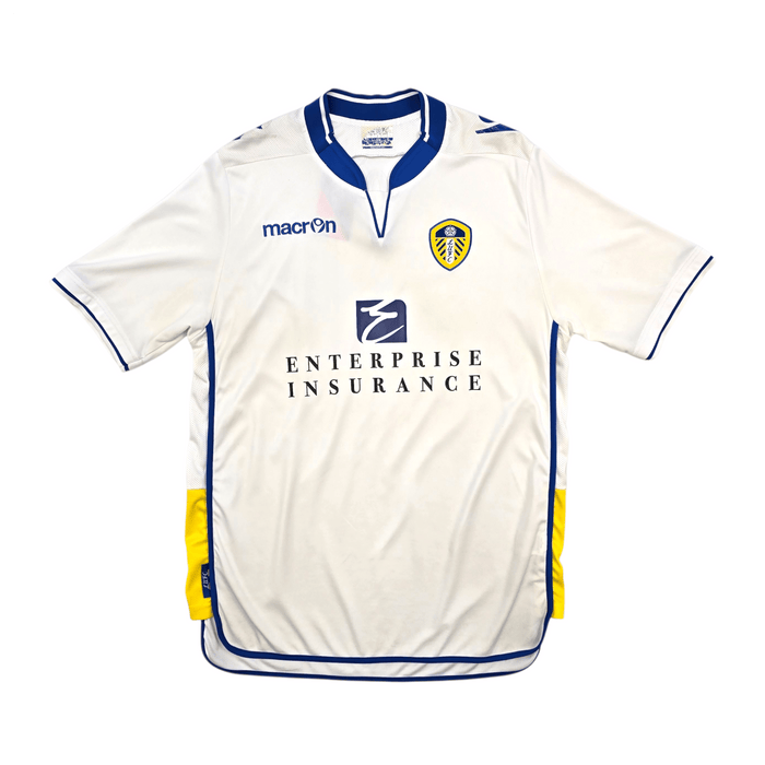 2012/13 Leeds United Home Football Shirt (XL) Macron 21 Diouf - Football Finery - FF303196