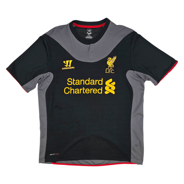 2012/13 Liverpool Away Football Shirt (M) Warrior 7 Suárez - Football Finery - FF301165