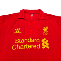 2012/13 Liverpool Home Football Shirt (2XL) Warrior 7 Suarez - Football Finery - FF303034