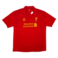2012/13 Liverpool Home Football Shirt (2XL) Warrior 7 Suarez - Football Finery - FF303034